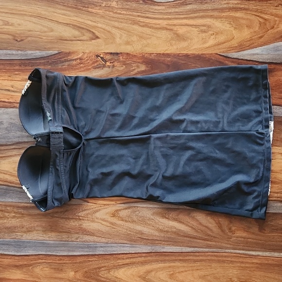 Sexy Jessica Simpson Strapless Bra Slip, Shapewear, Black, Ladies Medium - Picture 6 of 10